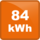 84 kWh